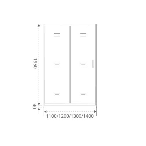 Душевая дверь Good Door ANTARES WTW-130-C-CH
