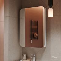 Зеркальный шкаф Alavann Cosmetic 50 с приближением