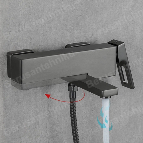 Смеситель для ванной с коротким изливом Gappo G3217-9
