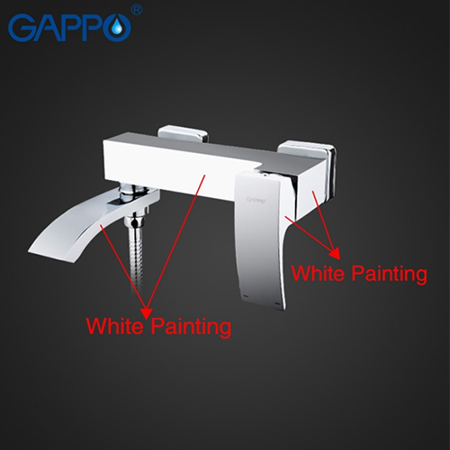 Смеситель для ванной с коротким изливом Gappo G3207-8