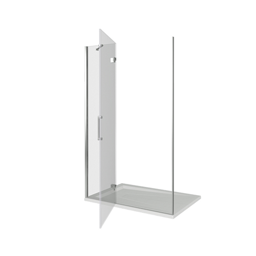 Душевая дверь Good Door SATURN WTW-140-C-CH-L