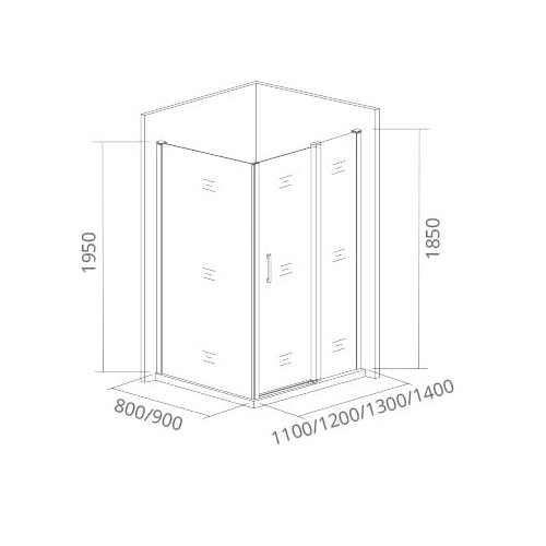 Боковая панель Good Door ANTARES SP-100-C-CH