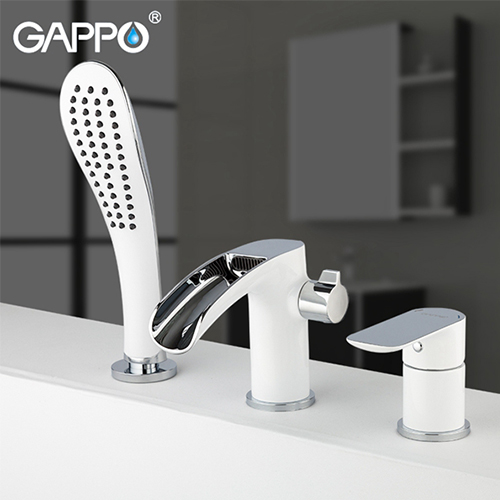 Смеситель на борт ванны на 3 отверстия Gappo Noar G1148-8