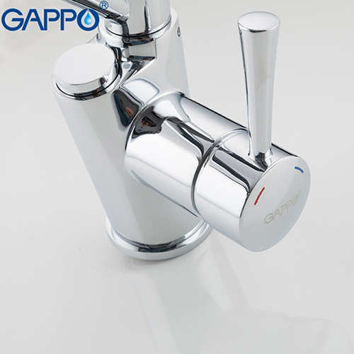 Смеситель для кухни с подключением фильтра питьевой воды Gappo G4398-11 Хром
