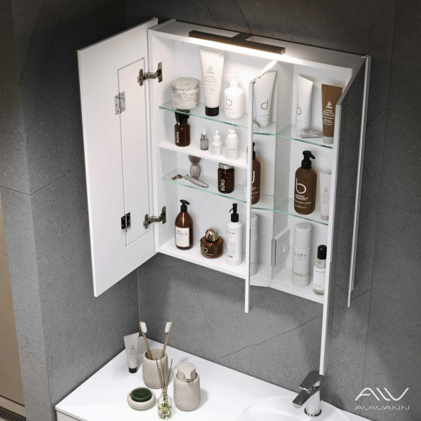 Зеркальный шкаф-трюмо Alavann Cosmetic 75 с приближением