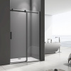 Душевая дверь Good Door GALAXY WTW-140 профиль черный матовый