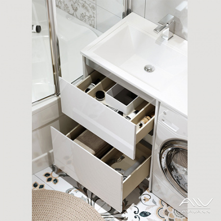 Мебель для ванной Alavann Soft Silver 120