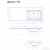 Мебель для ванной Alavann Soft Silver 120
